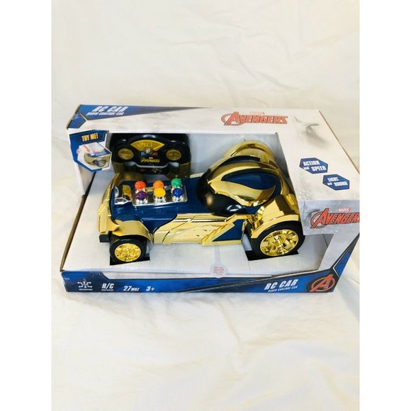 Marvel Avengers Thanos Rc Radio Control Car Walgreens Exclusive 2019 27mhz 10Lon - Picture 10 of 12